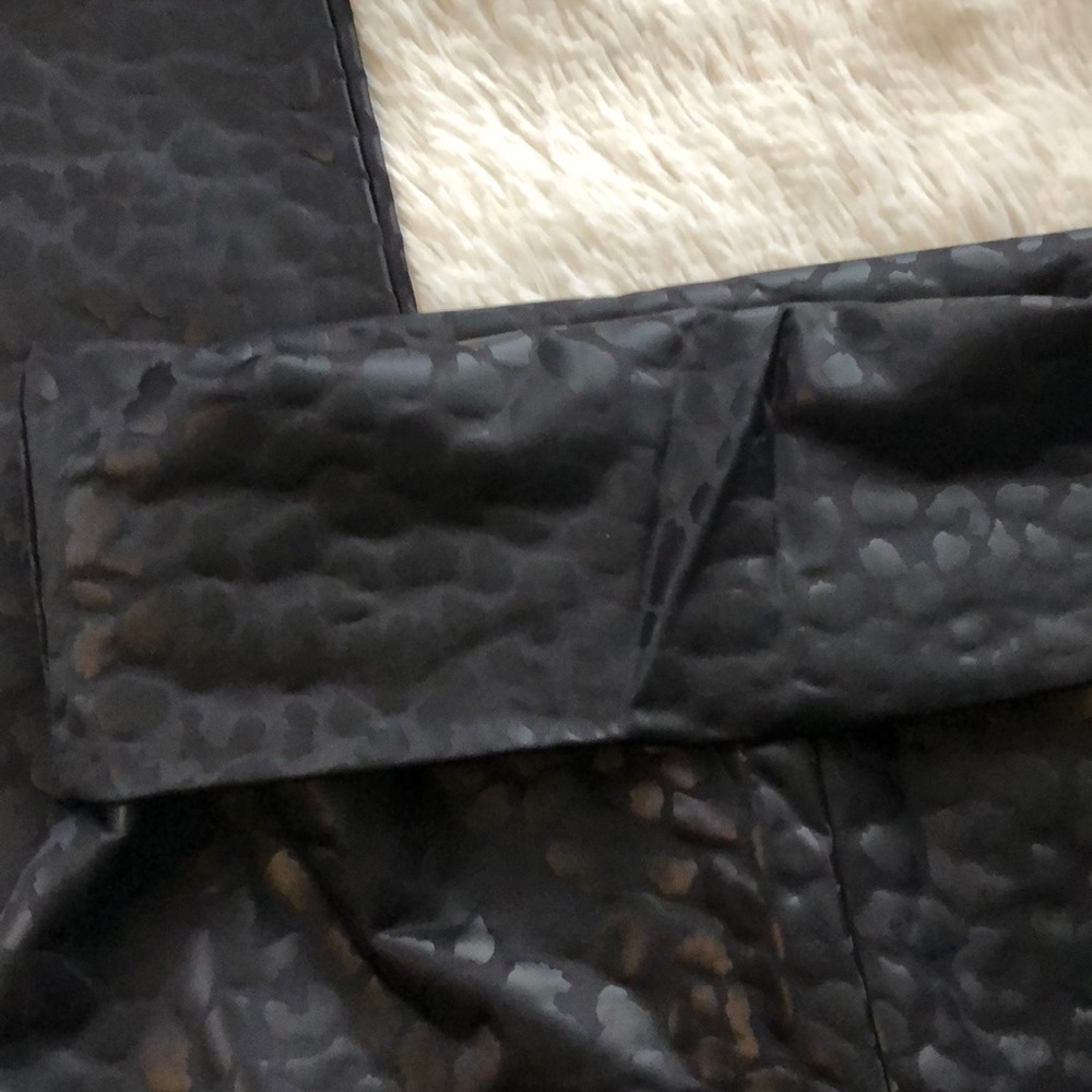Love Tree Leopard Faux Leather Animal Legging Black Size Small Medium Large - Picture 5 of 15